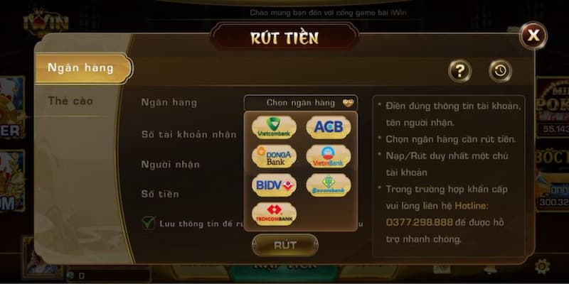 rút tiền Iwin Điều kiện để rút tiền Iwin là gì?
